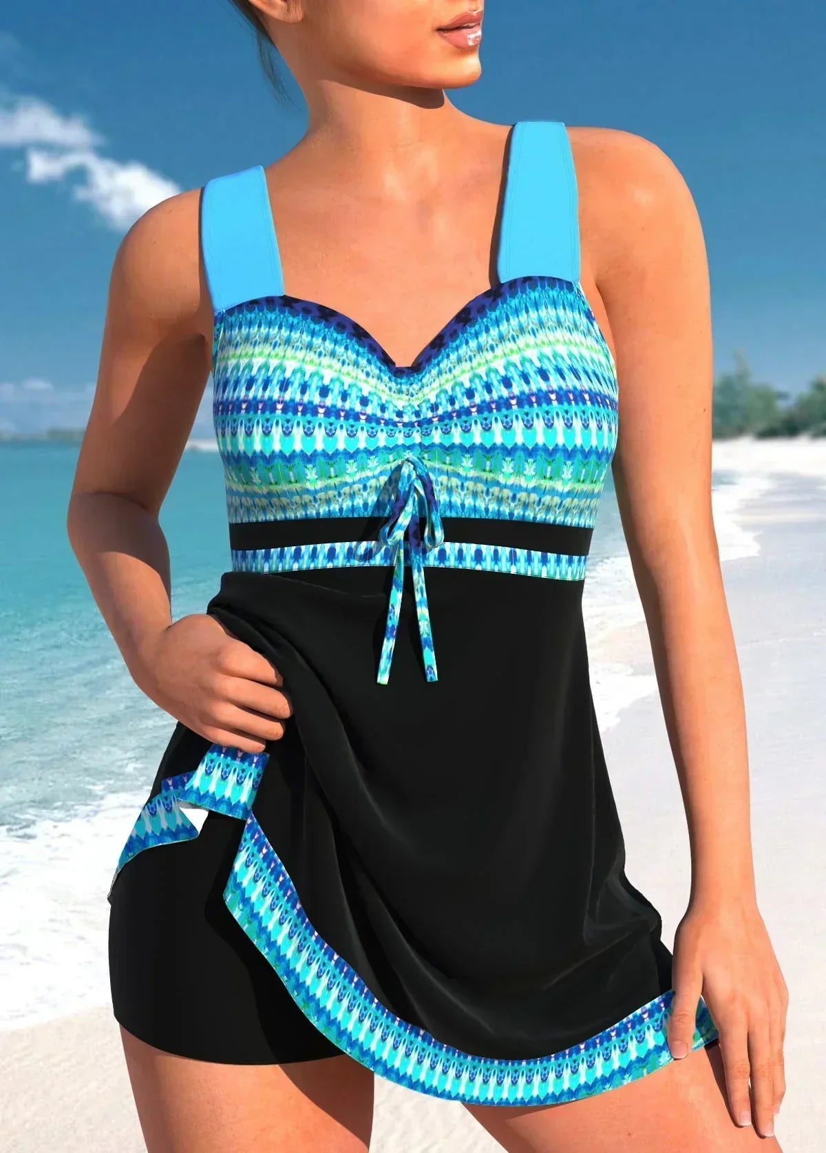 Marine – Maillot de bain élégant